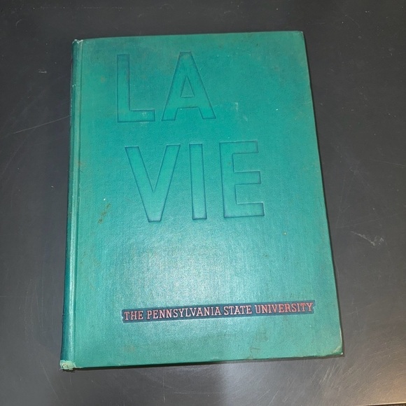 1957 LA VIE Pennsylvania State University Yearbook vintage - Picture 1 of 16